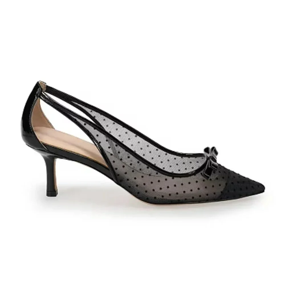 DRAPER JAMES Bria NETTED HEEL SZ 10 - Picture 3 of 7